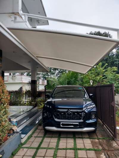 Tensile car porch