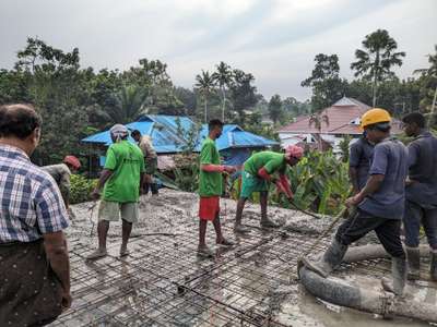 A snap from concreting....