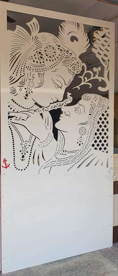 radha krishna jali cutting 8x4