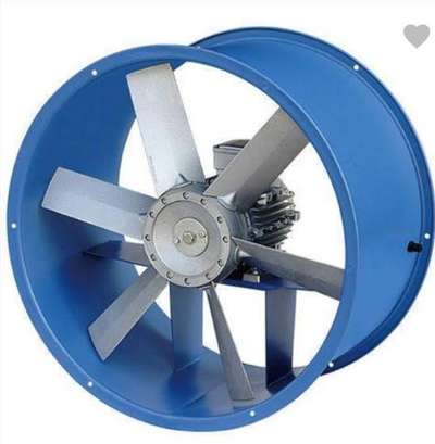 #one HP moter axil fan 6 blade