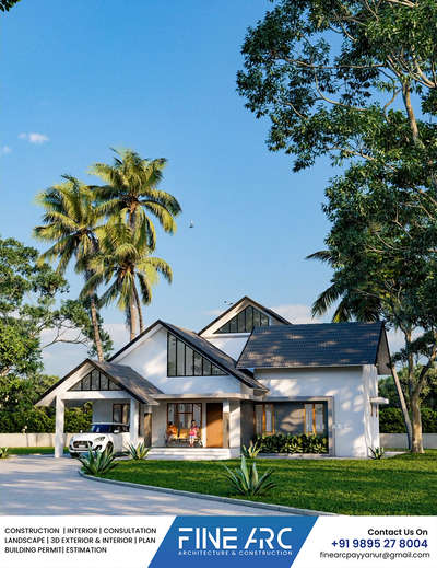 4 Bhk Residence Exterior Design 
.
Contact me For Service 
.
 #KeralaStyleHouse  #ElevationHome #render3d3d #exterior3D #keralastyle #colonialarchitecture #modernhome #ha_ri_lal #finearc #keralatraditionalmural #LandscapeIdeas #sloperoof #white #Homedecore