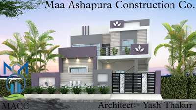 front Elevation for Mr. Sachin Naik at Malwa County, Indore