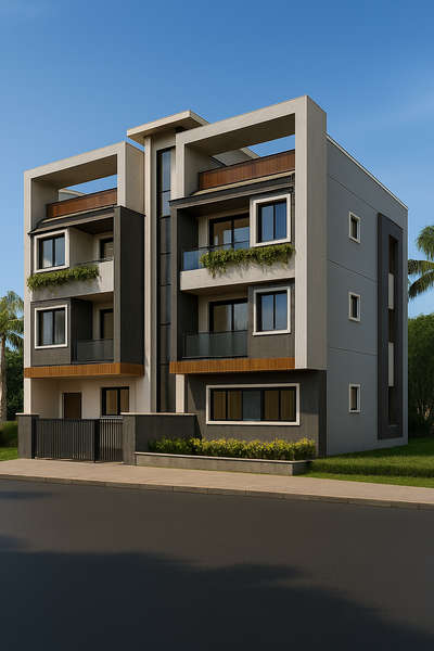 From sketch to reality ✨ A modern elevation design transforming vision into architecture. The perfect blend of clean lines, earthy tones, and contemporary aesthetics.

#ArchitectureDesign #ModernElevation #3DVisualization #ArchitecturalRendering #ContemporaryArchitecture #DesignInspiration #DreamHomeDesign #ArchitectsOfInstagram #BuildingDesign #UrbanArchitecture #ExteriorDesign #DesignJourney