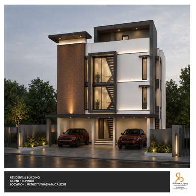 Modern compact living crafted for smart urban lifestyles ✨
Proposed residential apartment on a 6 cent plot featuring 6 studio apartments — 2 units on each floor — designed for comfort, functionality, and contemporary aesthetics.

📍 Methottuthazham, Calicut
👤 Client: Dr. Vinod

#Calicut #KeralaArchitecture #StudioApartment #ResidentialApartment #ModernLiving #CompactHomes #ApartmentDesign #UrbanHousing #KeralaHomes #ContemporaryArchitecture #ArchitecturalDesign #BuildingDesign #DreamProject #LuxuryLiving #RentalApartment #6CentPlot #ModernElevation #CalicutHomes #Methottuthazham #RubyBuilders