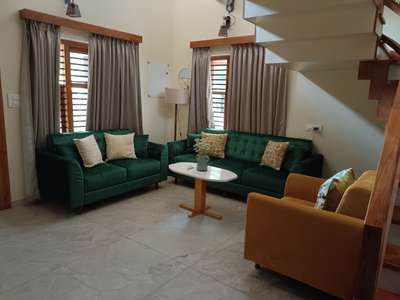 my work.... sofa& curtain living room