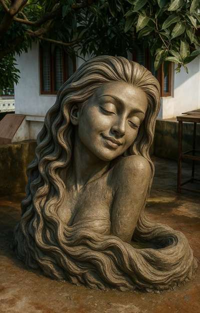 garden Sculpture and planter. 5 feet. #gardensculpture #gardenplanter #sculptureart  #sculptureart