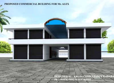 #commercial_building  #3ds maz