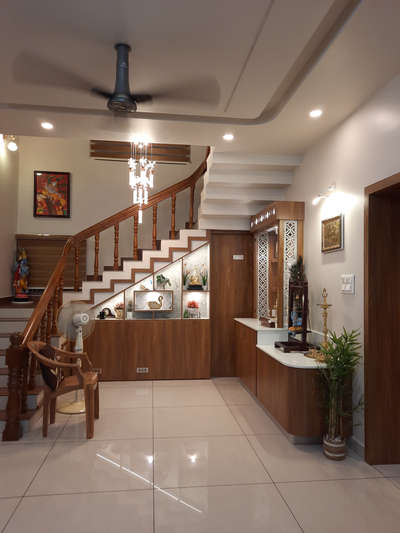 # pooja room # staircase