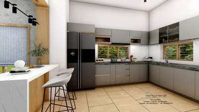 മനോഹരം ഈ modular കിച്ചൺ  #shantirur  #ModularKitchen