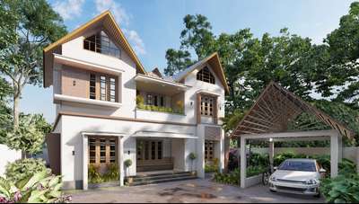 #Residencedesign #exteriordesigns 
#architecturedesigns #InteriorDesigner #TraditionalHouse #tropicalhouse