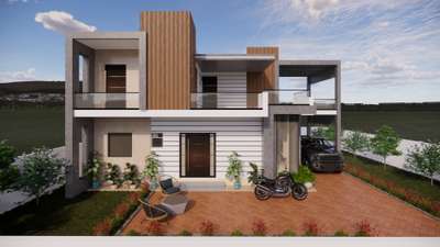 #architecturedesigns #exterior_Work #ElevationDesign #ElevationHome #InteriorDesigner #residenceproject #FloorPlans