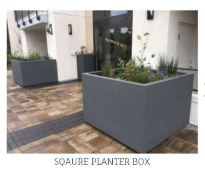 FIBRE GLASS PLANTER POT