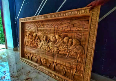 # wood work
# interior design
 #moderndesign  #HomeDecor  #TeakWoodDoors  #woodendesign  #godislove  #lastsupper  #lastsupperwoodcarving