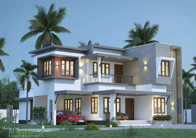 2000 Sqft Villa Elevation