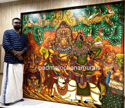 ശിവ കുടുംബം..
 #padmalochanmurals