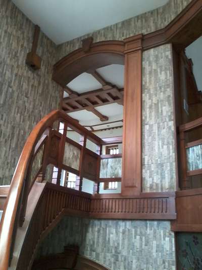 old stair with interior work