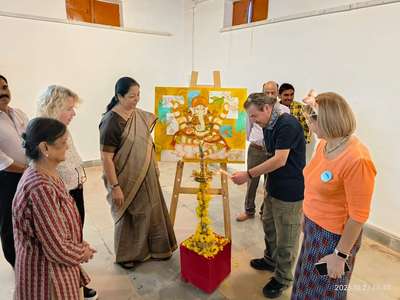 mural paintings
Aiswarya ganapathi
West zone culture centre udaipur