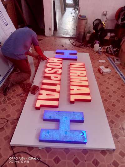 ACP led Sinage Board manufacturing Chauhan print