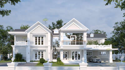 Grace meets grandeur in this Modern Colonial-style elevation. With its towering gables, French windows, white façade, and elegant symmetry, this design brings timeless colonial charm into the heart of Kerala. A refined fusion of tradition and modernity—crafted by Viya Constructions.

#KeralaHomeDesign #LuxuryElevation #TurnkeyConstruction #ViyaConstructions #ArchitecturalDesign #ModernKeralaHome #VillaDesign #KeralaArchitecture #HomeExteriorDesign #ElegantHomes #DreamHomeDesign #WhiteHouseVibes #ContemporaryElevation #ArchitecturalElegance #CustomHomeDesign #KeralaVilla #HomeDesignKerala #ModernClassicHome #PremiumConstruction #TimelessDesign #viya  #viyaconstructions #viyabuilders