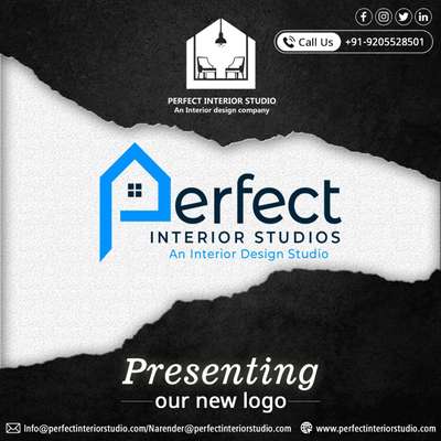 #Sometimes, we all have to start all over differently with better version of ourselves!! So here we are back with the bang with new concepts and ideas to rise up and design your thoughts into reality..

Contact us for more info: 👇
📞 +91-9205528501
🌐 http://www.perfectinteriorstudio.com
📧 Info@perfectinteriorstudio.com/Narender@perfectinteriorstudio.com

#logo #design #graphicdesign #branding #logodesigner #art
 #logodesigns #graphicdesigner #designer #logodesign #logos #brand #logotype #illustration #marketing #logomaker #illustrator #creative #graphic #photoshop #brandidentity #logoinspirations #dise #logoinspiration #vector #graphics #typography #artwork #artist #business