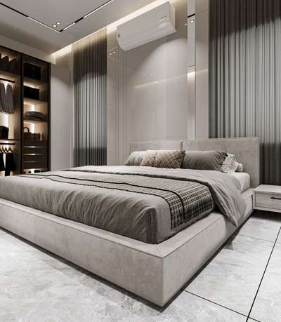 Bedroom work on progress .