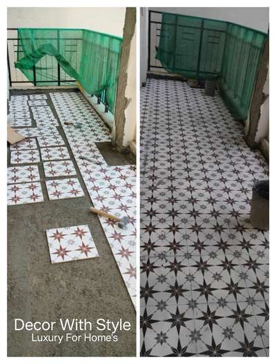 Balcony  Tile 
 #FlooringTiles 
 #tiledesign 
 #tile