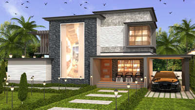 #ElevationHome #Palakkad 
2600 sqft mannarkkad mr: shareef alayin