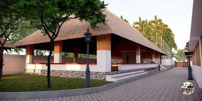 Meditation hall for resort