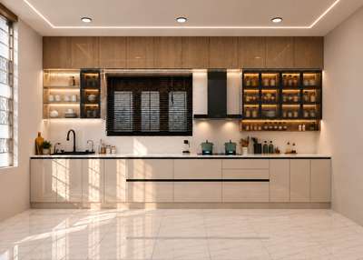 MODULAR KITCHEN DESIGN 
#ModularKitchen #Architectural&Interior #FalseCeiling #WoodenKitchen