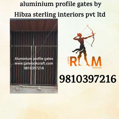 Aluminium profile gates by Hibza sterling interiors pvt ltd #gatelookcraft #aluminiumprofilegates #aluminiumprofile #aluminiumclading #aluminiumpanelgates #aluminiumprofilecladding