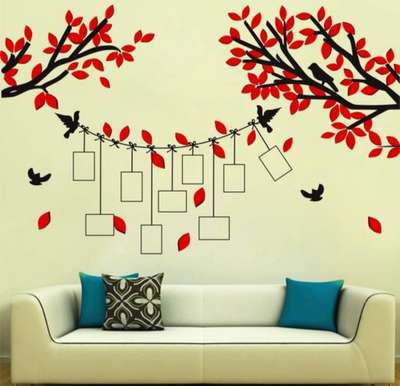 Decorative Wall Sticker ₹249 only/-
Free Delivery
COD Available

Name: Aalam Designs  decorative photo frame tree leaves birds multicolour wall sticker for home décor (pvc vinyl multicolour)
Material: PVC Vinyl
Type: Wall Sticker
Ideal For: All Purpose
Theme: Floral & Botanical
Product Length: 99 cm
Product Height: 99 cm
Product Breadth: 0.5 cm
Net Quantity (N): 1
Features: These lovely beautiful wall art decals include many different color . A perfect wall decoration to add a touch of spring to your bedroom, living room, kitchen, hallway and closets. decalmile stickers can be directly applied to the walls, ceramics, glass, window, furniture, mirror, car...any flat smooth surfaces. 
 #WallDecors  #WallDesigns  #WALL_PAPER  #wallsticker  #wallstickermurah