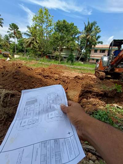 Foundation work started 🏡
#foundation 
#started 
@Udayamperoor, Thripunithura