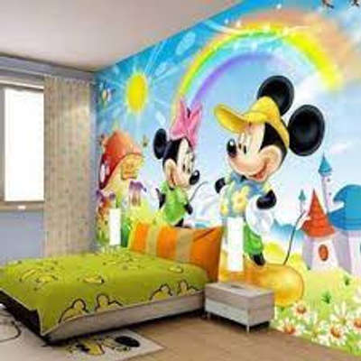 *customized wallpaper*
the above rate if of customized wallpaper PVC HD material