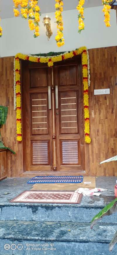 teak front door 🚪