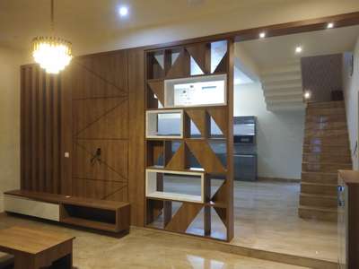 #InteriorDesigner #architecturedesigns #ModularKitchen #MovableWardrobe #LivingRoomTVCabinet #partitiondesign