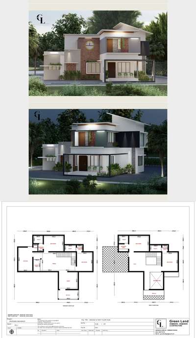 gf and ff plan with 3d