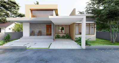 A simple contemporary guest house. #ContemporaryHouse