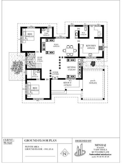 എത്ര സമയമില്ലെങ്കിലും  പ്ലാൻ ഡിസൈൻ ചെയ്യാൻ സ്റ്റാഫിനെ ആശ്രയിക്കാതെ  ഞാൻ തന്നെ ഇരിക്കുന്നത് അവരുടെ ഉള്ളിലെ ഇഷ്ടങ്ങളെ അപ്പാടെ പ്ലാനിൽ പകർത്തനാണ്.
ഓരോ Client ന്റെയും ഇഷ്ടങ്ങൾ അറിഞ്ഞുകൊണ്ട് അവർ പറയുന്ന Sq-feet, ഇൽ അവരുടെ സ്ഥലത്തിന്റെ യും റോഡിന്റെയും സ്ഥിതിക്ക് അനുസരിച്ചു പ്ലാൻ വരച്ചു കൊടുത്തു കഴിഞ്ഞാൽ ഉടമസ്ഥൻ ആ പ്ലാൻ ok എന്ന് പറയുമ്പോഴുള്ള ഒരു സന്തോഷം അതൊന്ന് വേറെ തന്നെയാണ്...  #NAFEESATHULMIZRIYA  #MINHAJBUILDERS  #Nafeesathulmizriyamizalvilla@gmail