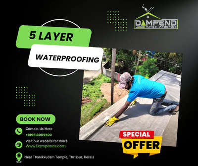 Are you looking for a reliable and experienced service provider to waterproof your terrace? Look no further! We specialize in terrace waterproofing, offering a variety of services to ensure your terrace is properly protected from water damage. Our experienced team of experts can provide quality service at an affordable price. Contact us today to learn more about how we can help protect your terrace. #TerraceWaterproofing #WaterproofingExperts #WaterDamageProtection