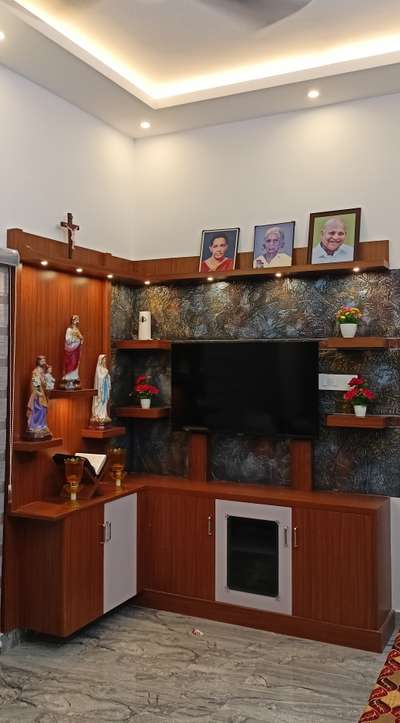 TV unit & Prayer unit 
 #multiwood  #Plywood #pressingmica