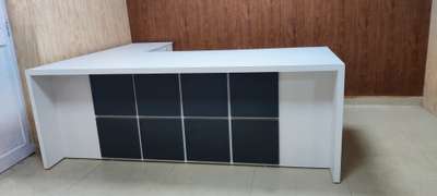 Reception table  #receptiontable  #table  #receptiondesign  #woodendesign  #InteriorDesigner  #Designs  #louverspanel  #9896133661*