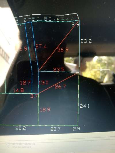 plot dividing  #landsurveying  #site_surveying