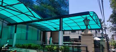polycarbonate crystal roofing work
fast construction # 
application= car shead,house front area
cladding area etc ..
8848626802,9946898842