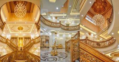 OPS Mansion 👑
 #celebrityhome #luxuryinteriors  #luxuaryhomes #kingsize #golddecor #MANSION #palace