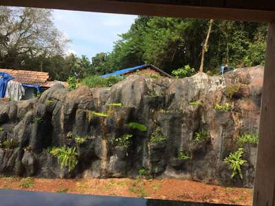 Ferro work , artificial rock work completed at kannur...