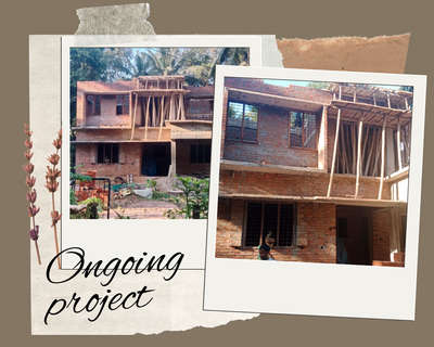 Niranam site 
 #roof concreteing 
 # brickwork