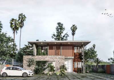 3200 Sqft Residence at Paisakkari, kannur