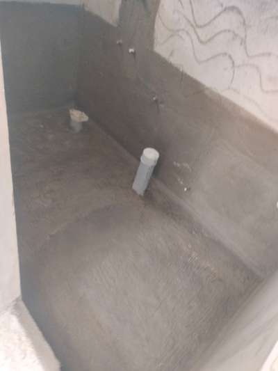 water proof work for bathrooms , site at kollam # #WaterProofings  #bathroom