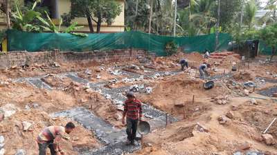 Masonry work is an Art. we offering all kind of skilled Masons in our contract projects all over kerala  #foundation  #Mason  #skillwork  #residenceproject