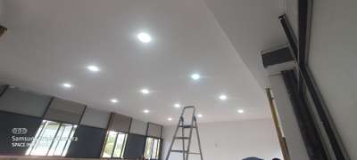 GYPSUM BOARD PLAIN CEILING WORK #INFINITY DANCE STUDIO PMG TRIVANDRUM #GypsumCeiling  #VboardPartition  #gypsumpartition